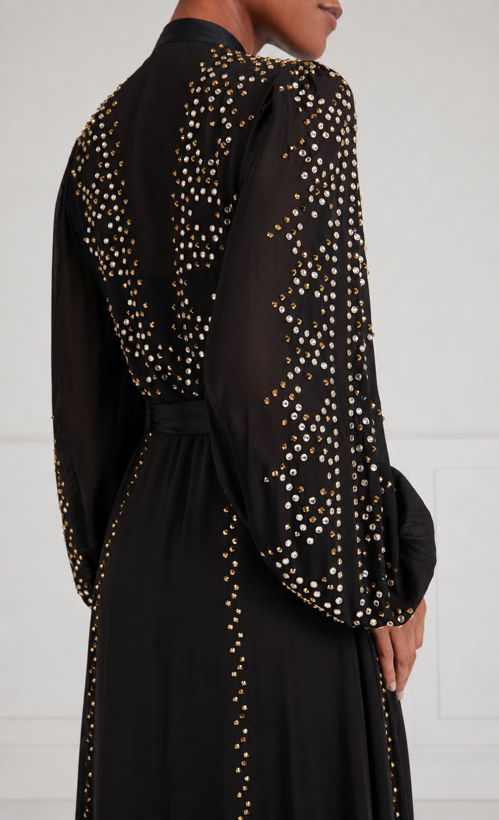 Oberon Shirt Dress - Black