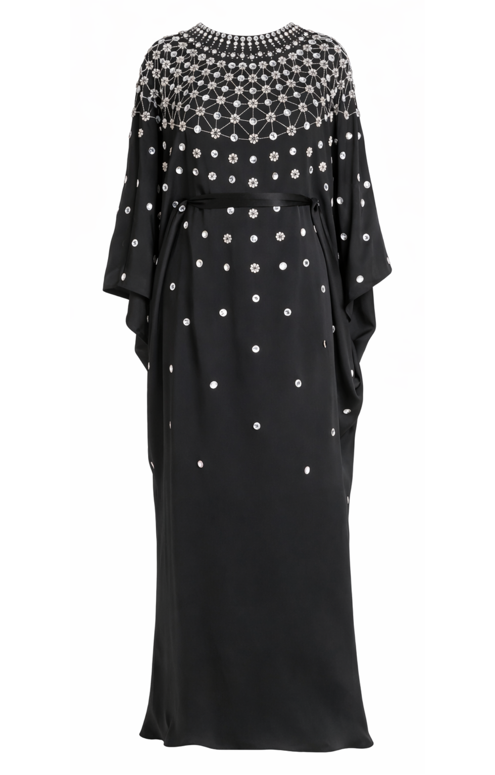 Layla Gown - Black & Silver