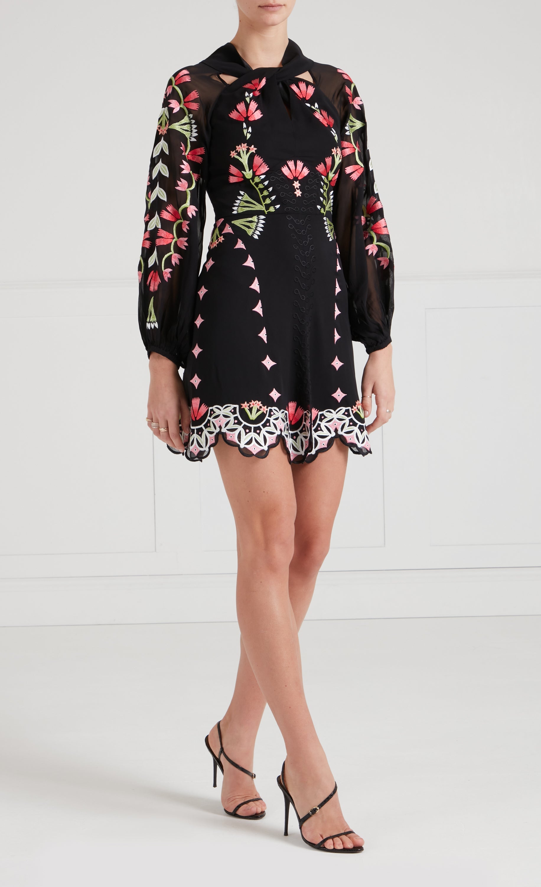 Rosalba Mini Dress - Black