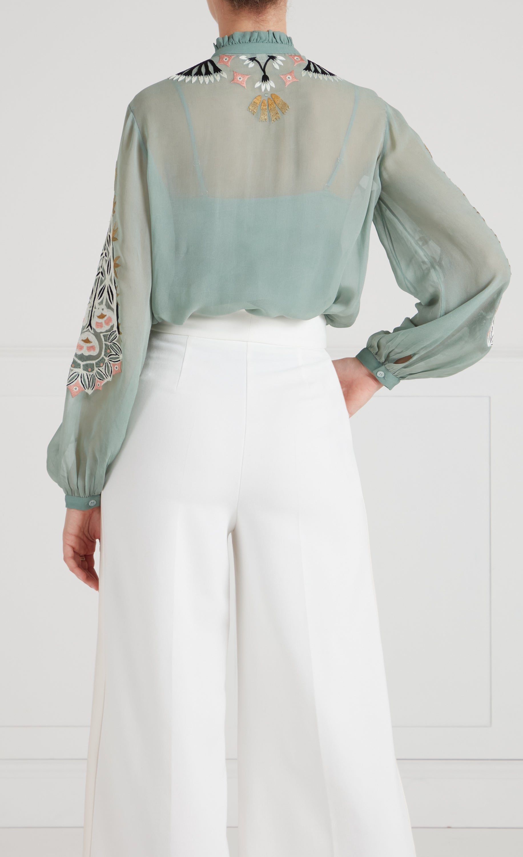 Rosalba Shirt - Jade Green