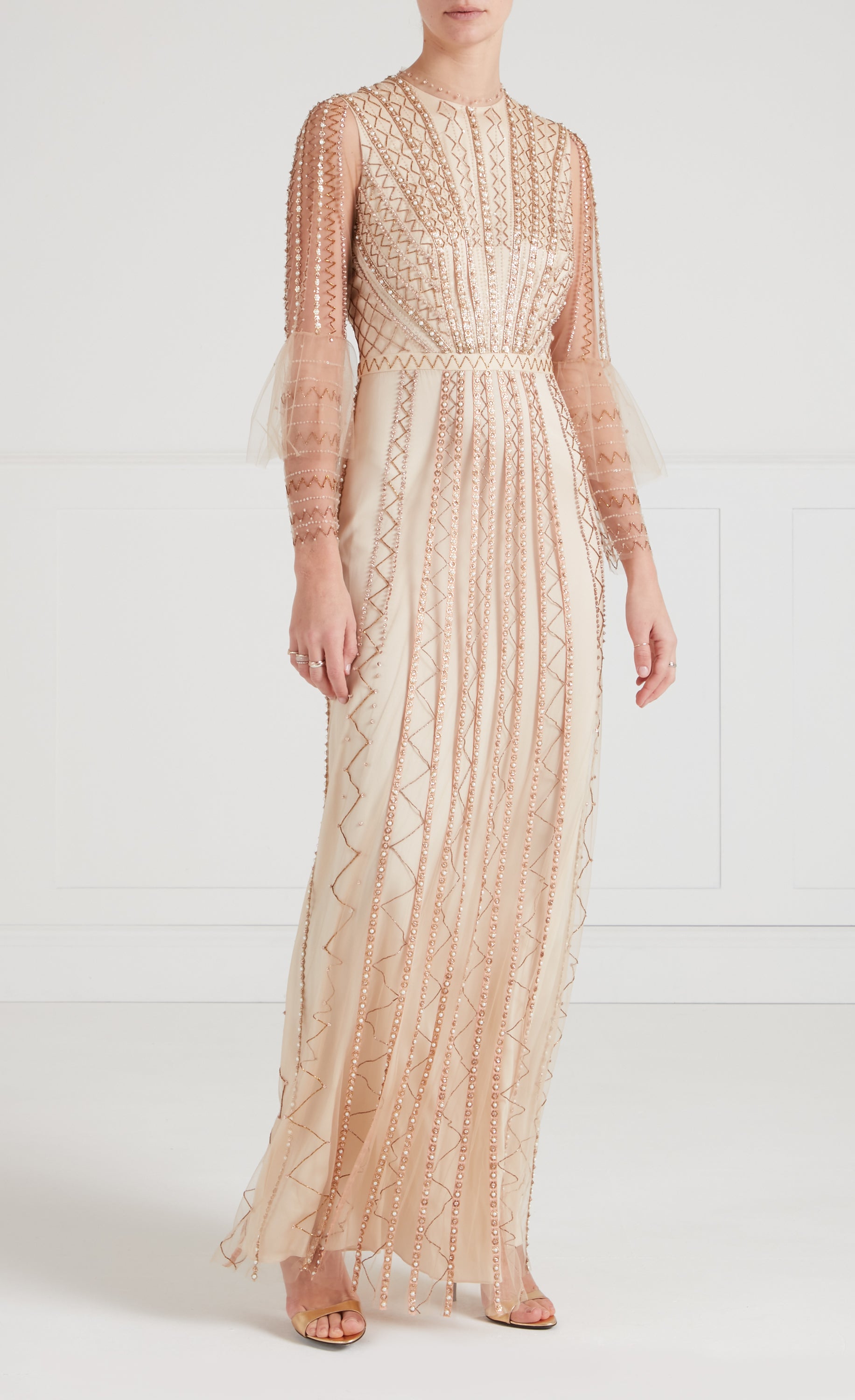 Sabel Gown - Gold