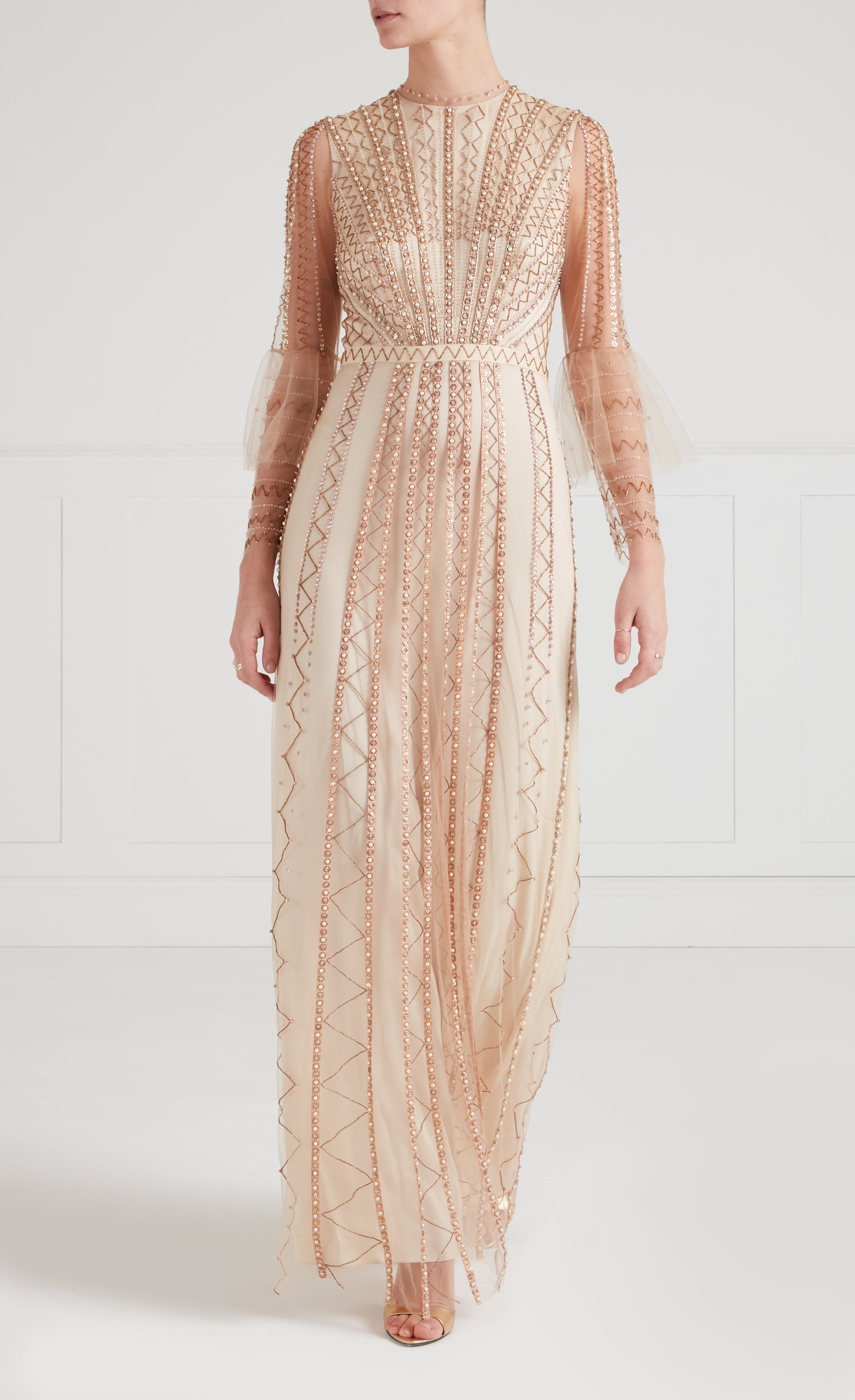 Sabel Gown - Gold
