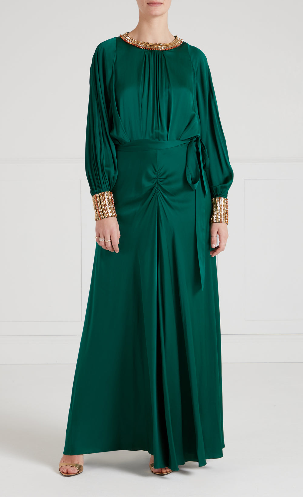 Tahira Gown - Emerald