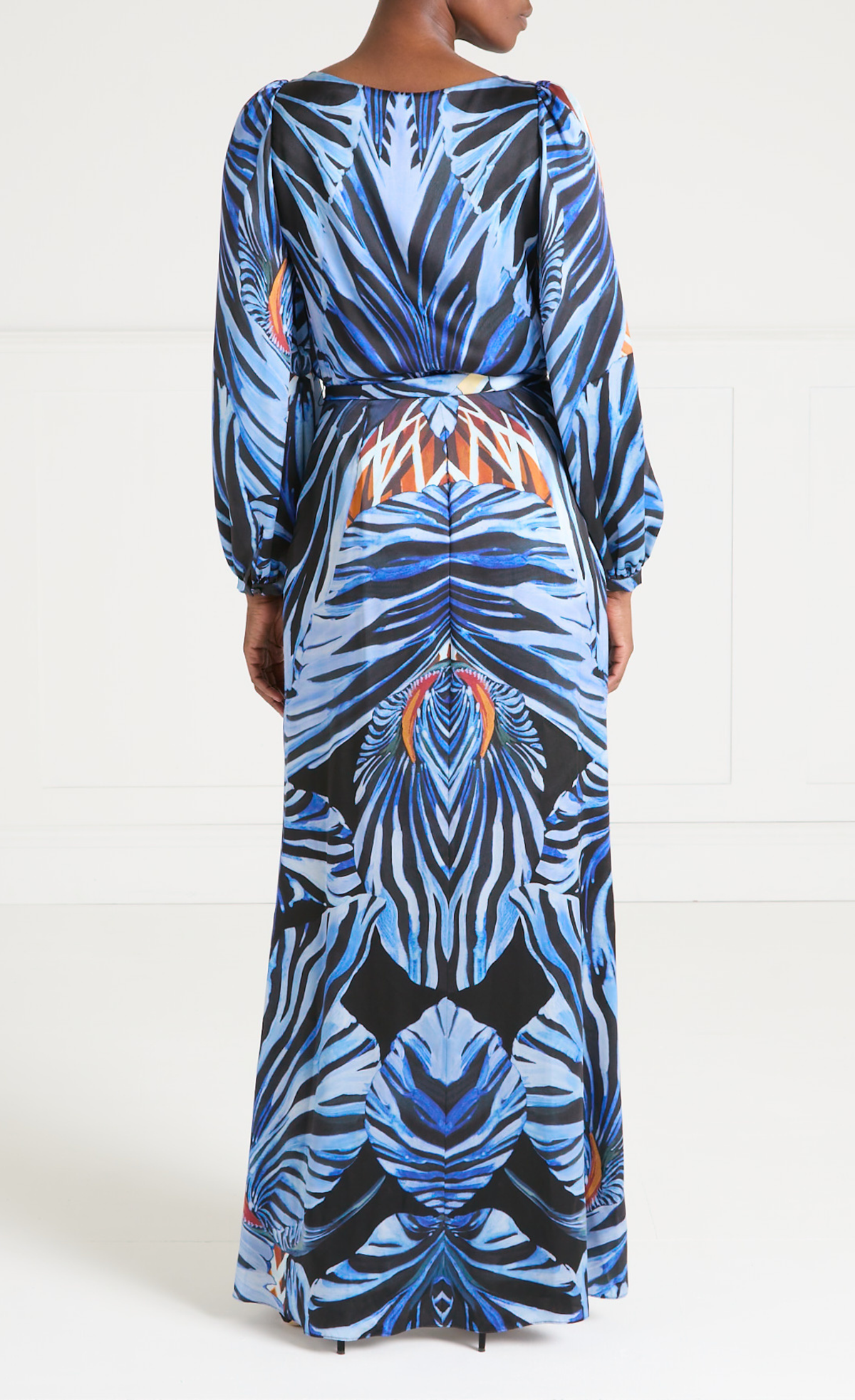 Titania Wrap Dress - Midnight Orchid