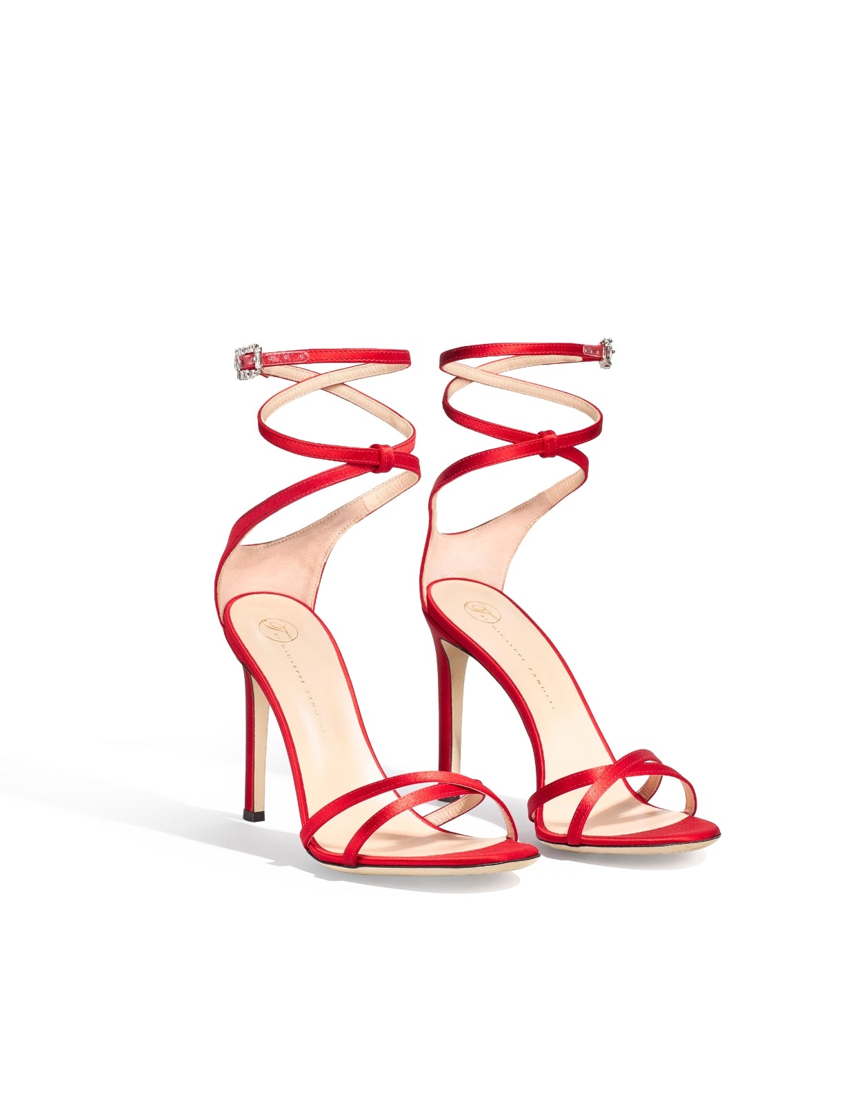 Vixen Strappy Sandals - Red