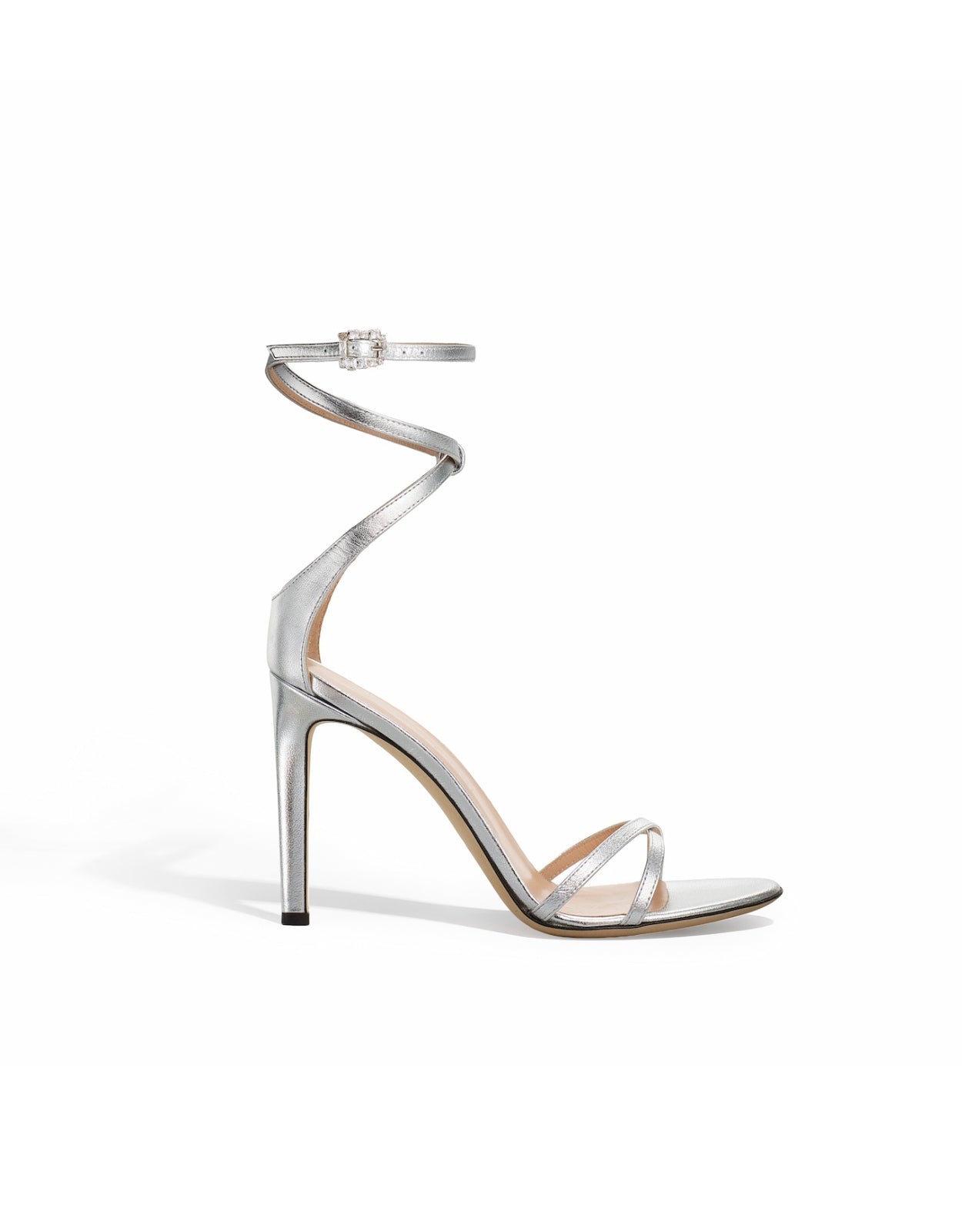 Vixen Strappy Sandals - Silver