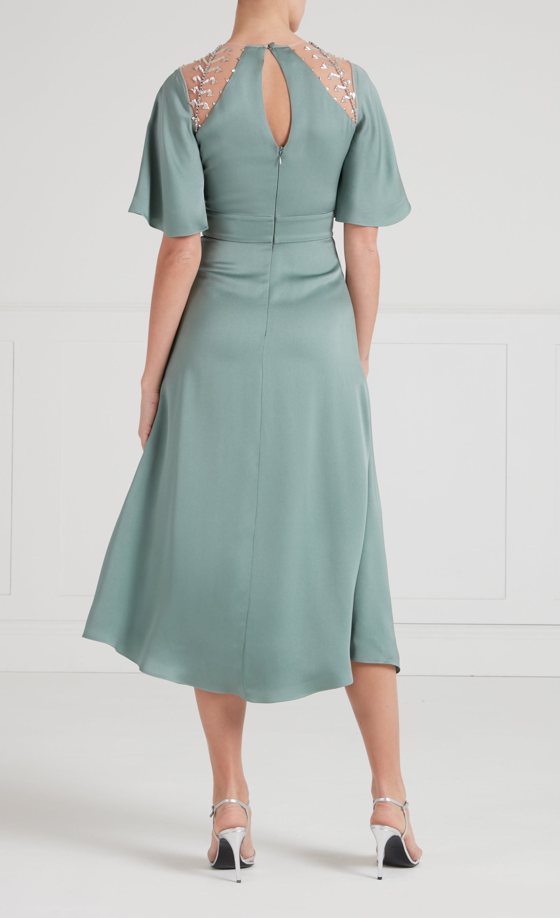 Wildlife Cocktail Dress - Jade Green | Dresses & Jumpsuits
