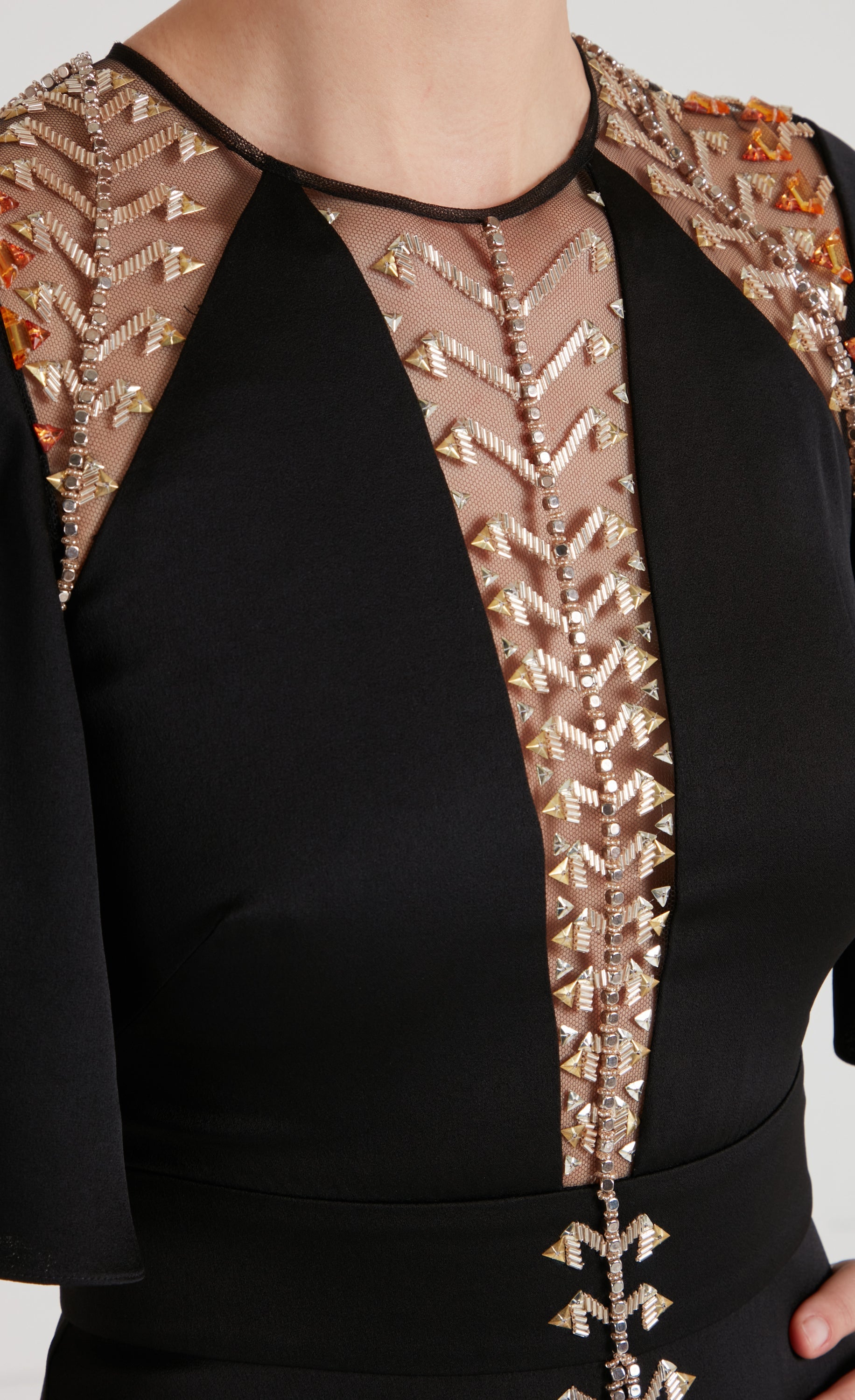 Wildlife Gown - Black