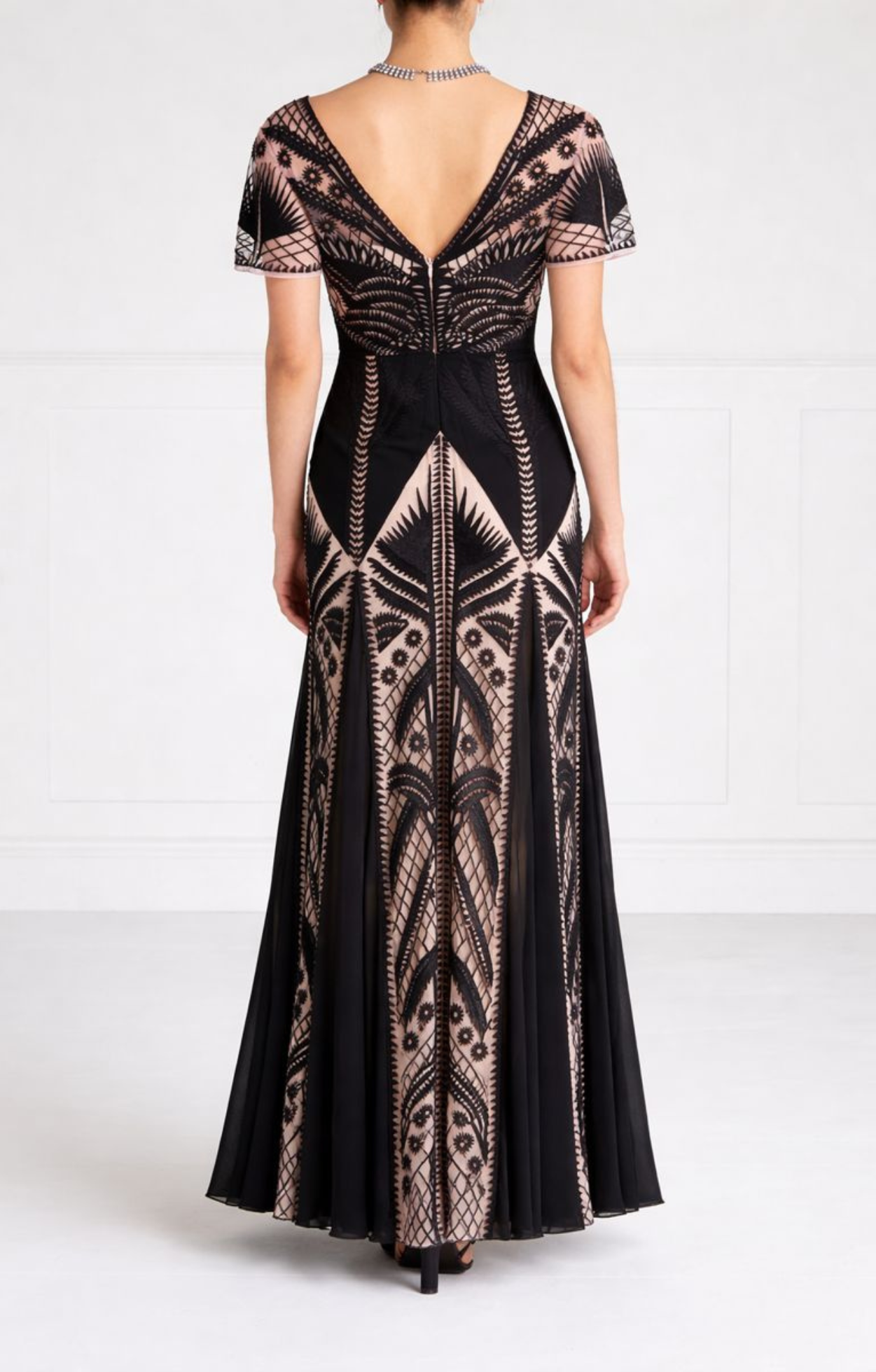Giselle Gown - Black Mix