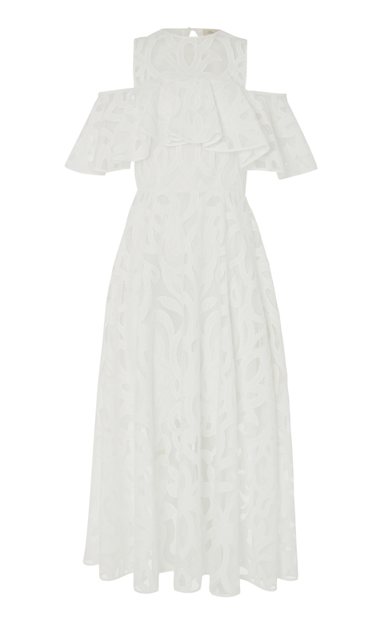 Louis Off-Shoulder Dress - White