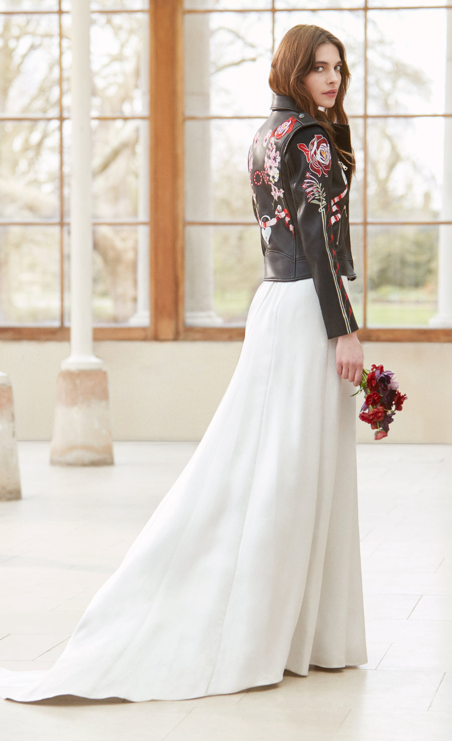 Darcy Leather Jacket | Bridal Wear | Temperley Bridal Temperley London (UK) Darcy Leather Jacket | Bridal Wear | Temperley Bridal Temperley London (UK)