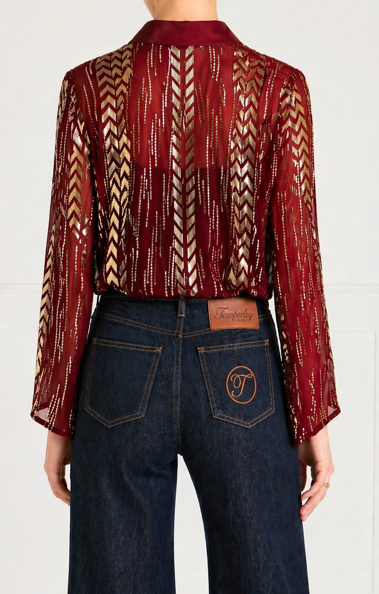 Viola Shirt - Claret