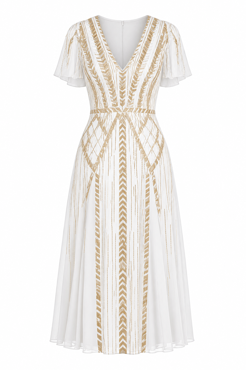 Viola Dress - Ivory
