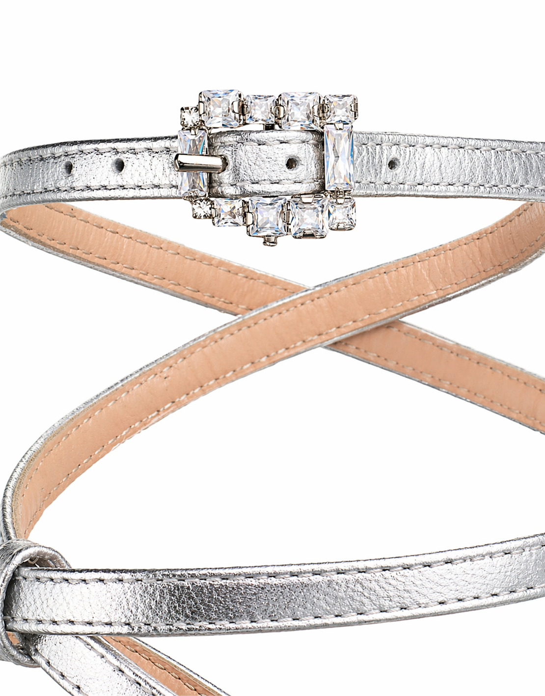 Vixen Strappy Sandals - Silver